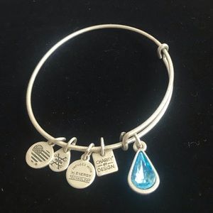 Alex and Ani - Blue Drop Charity Bracelet